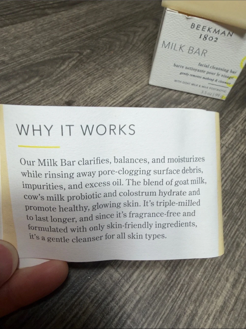🍄5 for $35🍄 Beekman 1802 Milk Bar Facial Cleansing Bar